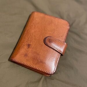 Coach Tan Leather Wallet
